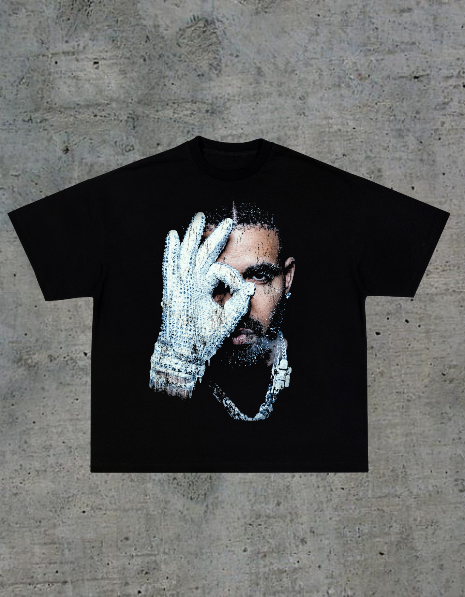 Drake's diamond glove